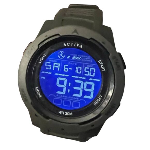 Activa x Invicta Men's Digital 45mm Green LED Display Sports Watch  ACW8105-001 - Picture 1 of 3